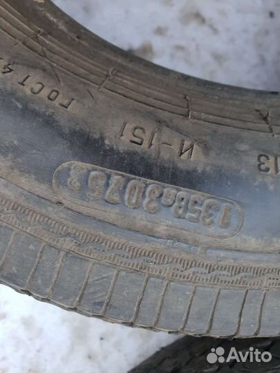 Шины СССР И-151 155/13.5 R13