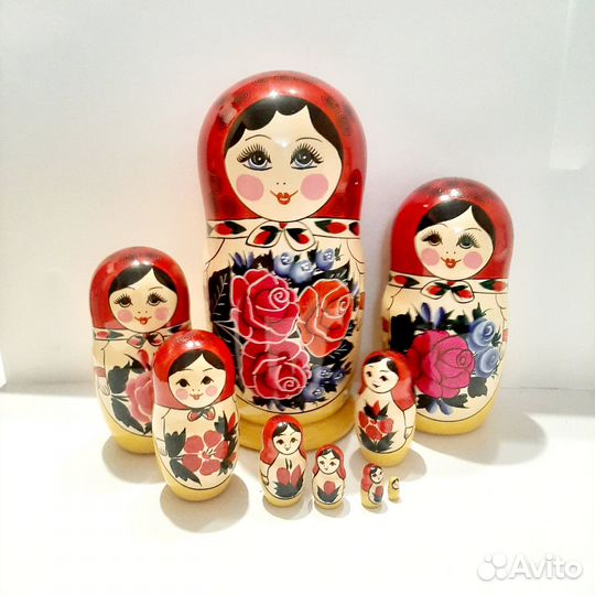 Матрешка русская, разные размеры