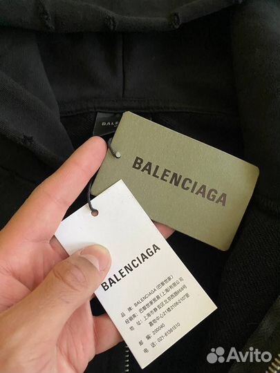 Худи Balenciaga Paris Moon В Наличии