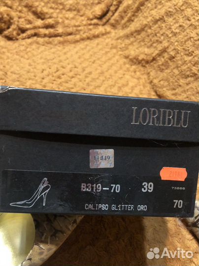 Туфли Loriblu женские 39 размер