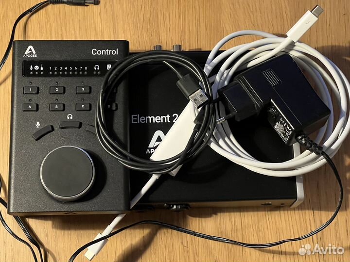 Apogee Element 24 + Control + cab. Thunderbolt 2/3
