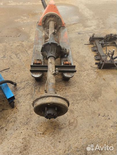 Задний мост на УАЗ буханка гибрид