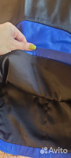 Кожаная юбка натуральная