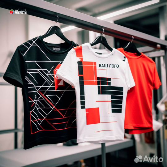 Печать принтов и логотипов на футболках