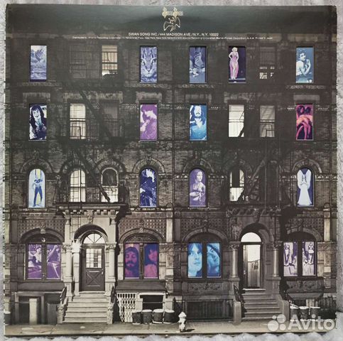 LP пластинка Led Zeppelin–Physical Graffiti Japan