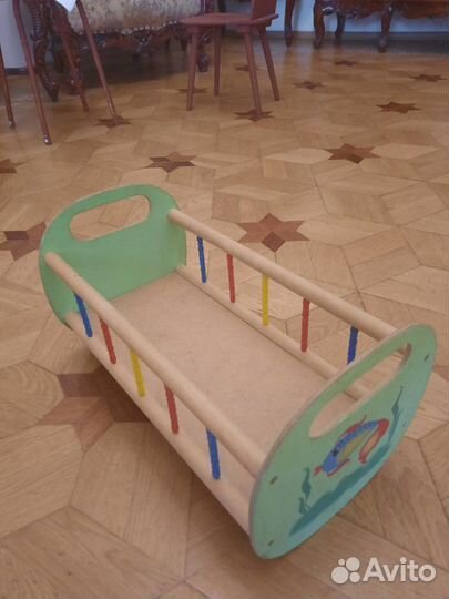 Кроватка кукольная СССР