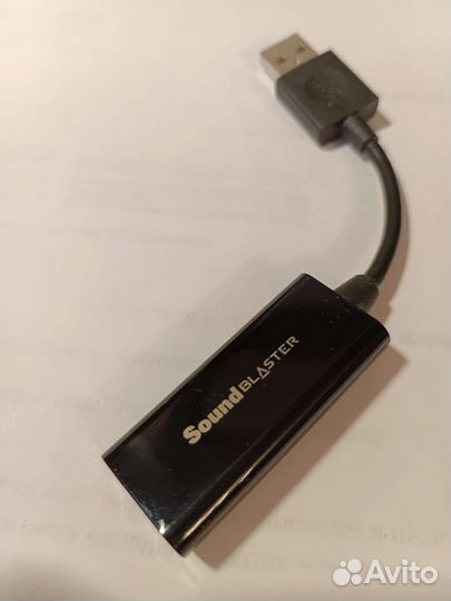 Звуковая карта usb Creative sound blaster