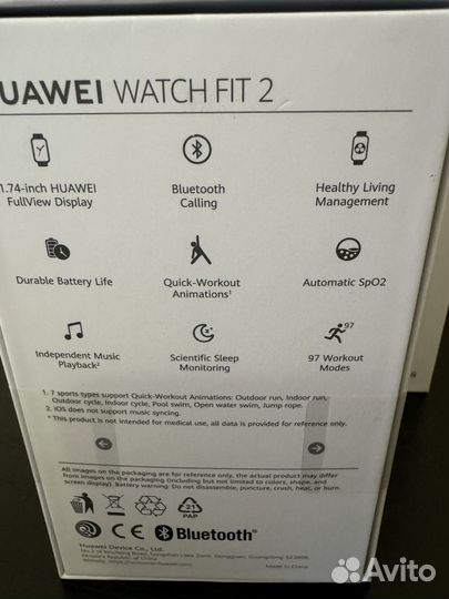 Смарт часы huawei watch fit2