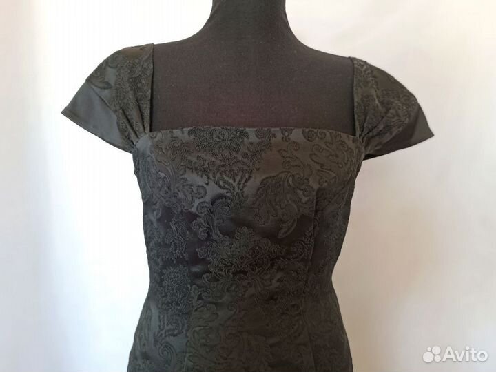 Платье черное 40 42 нарядное