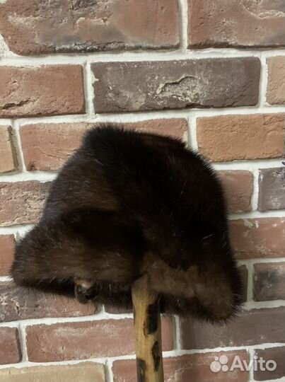 Шляпка норковая, женская