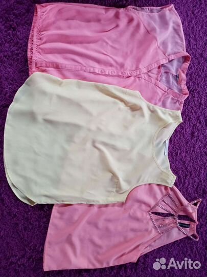 Майки-топы+халат всё 400,отправлю