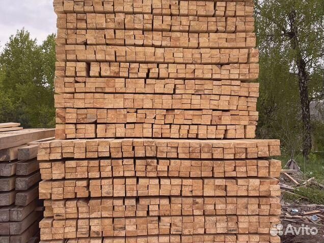 Бруски сосновые обрезанные
