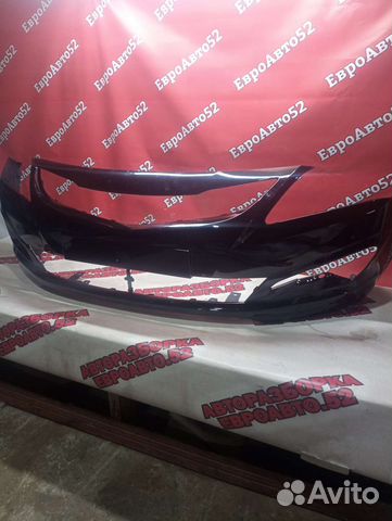 Передний бампер Hyundai Solaris 1