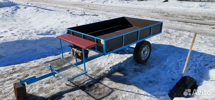 Прицеп мотоблочный усиленный