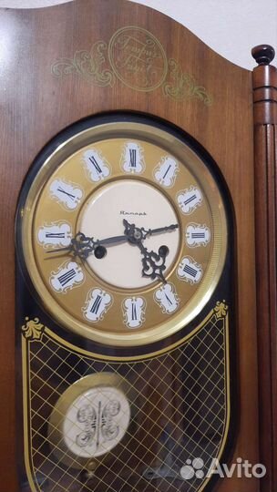 Часы Янтарь с боем