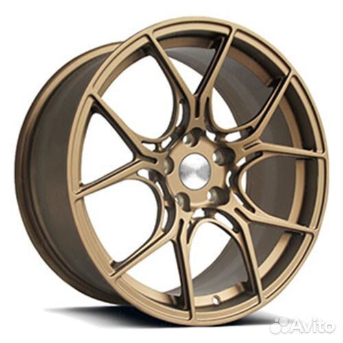 Диски колесные кованые моноблоки HRE Стиль gold