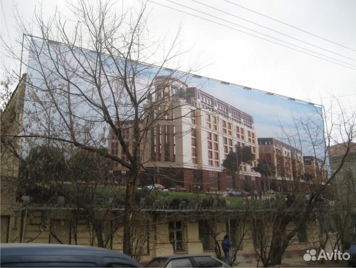 Широкоформатная печать больших баннеров (5 метров)