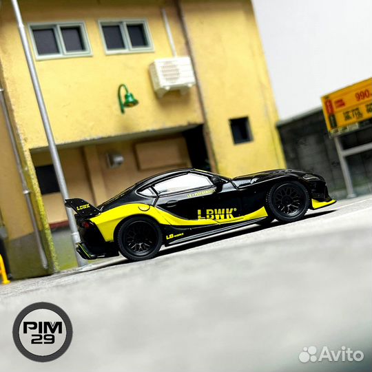 Модели авто Toyota Supra Mini GT 1/64