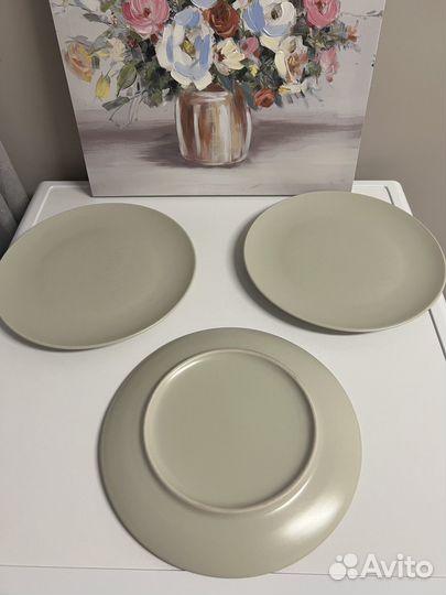 Тарелки IKEA 26 см 3 штуки