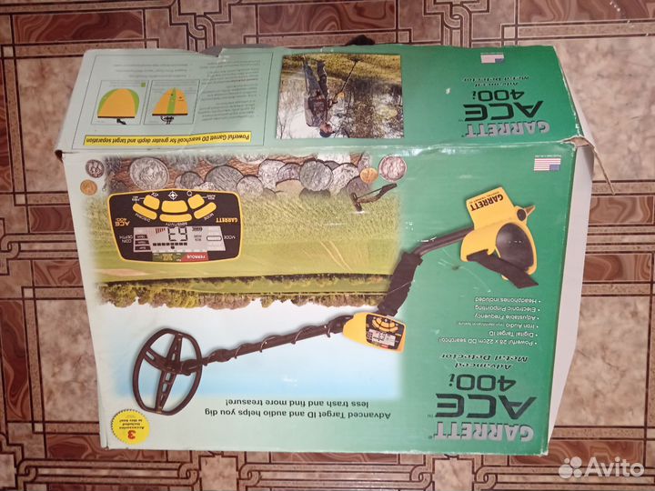 Металлоискатель garrett ace 400i