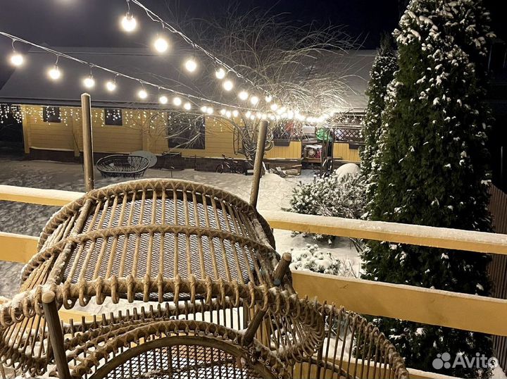 Новогоднее украшение домов