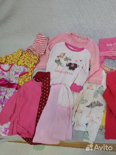Вещи пакетом для девочки 86-110