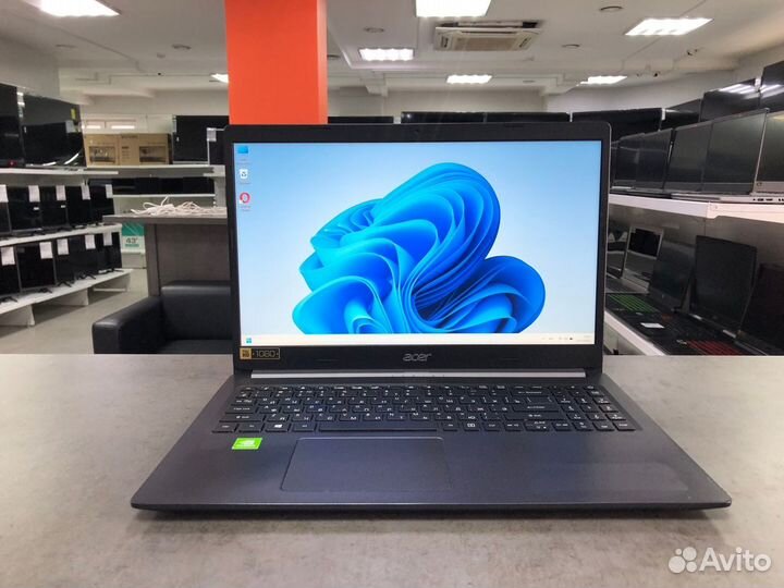 Ноутбук Игровой Acer I3 1005G1/GT330/8GB/15.6