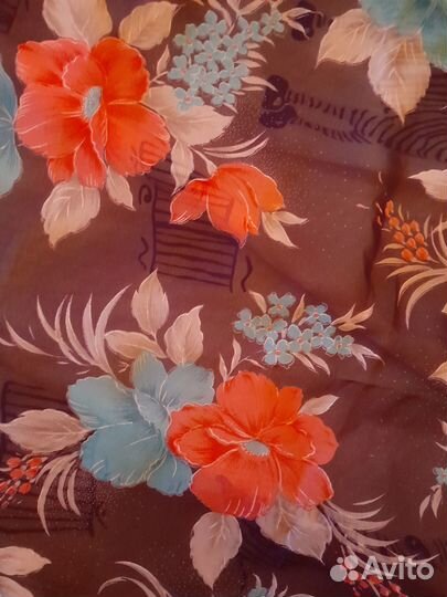 Ткань винтажная