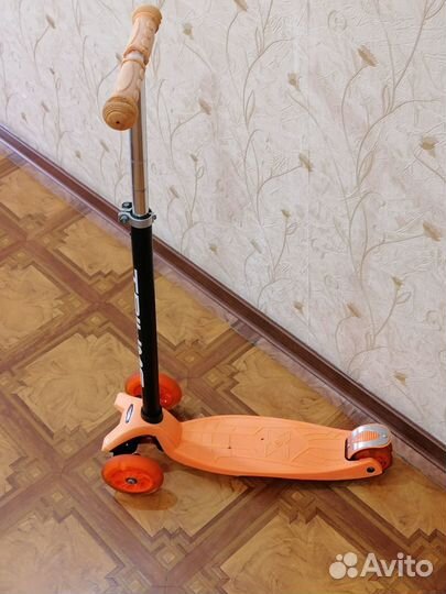 Самокат детский трехколесный бу