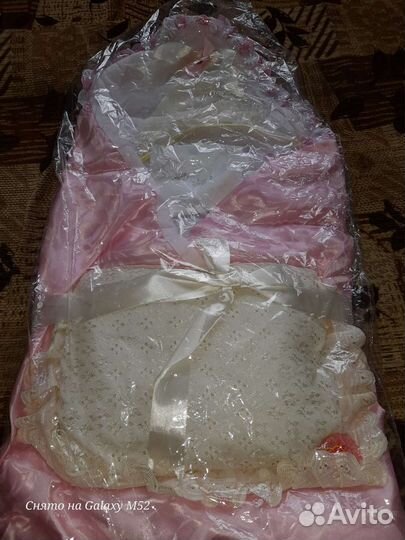 Конверт на выписку для девочки