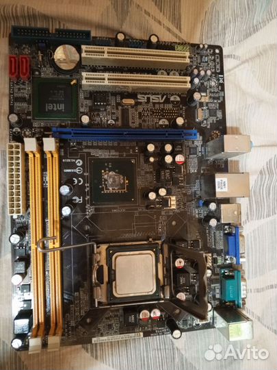 Мат плата для пк Asus с процессом