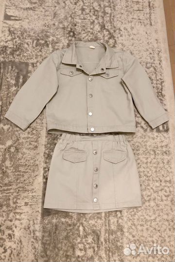 Юбка + куртка для девочки 116