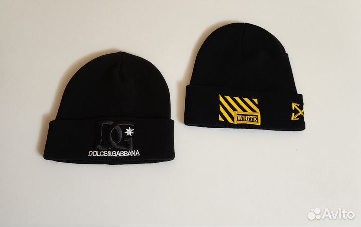 Шапки dolce и оф вайт зима