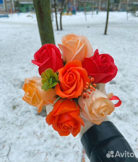 Мыльные розы к 8 марта опт подарки девушкам