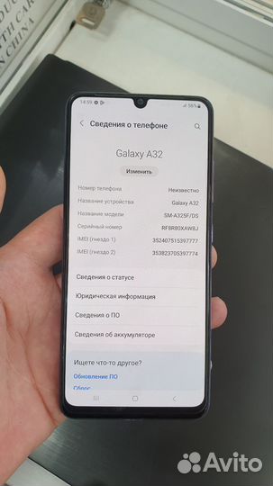 Samsung Galaxy A32, 4/64 ГБ