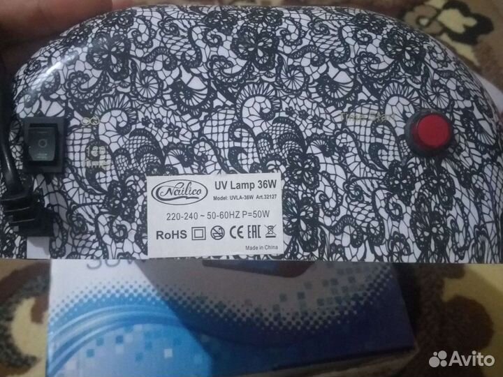 Лампа уф 36 w,Для ногтей