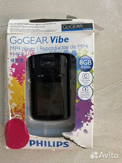 Mp3 плеер philips GO gear