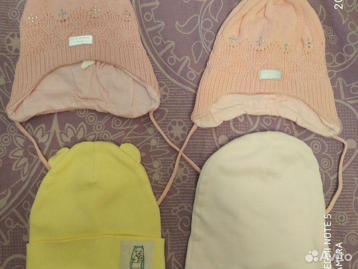 Шапка для девочки осень/весна