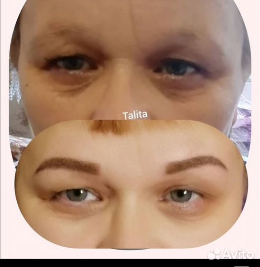 Перманентный макияж брови и губы