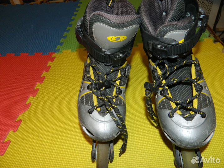 Роликовые коньки детские раздвижные 19-21