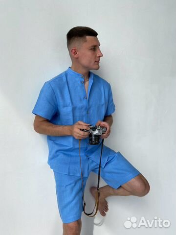 Рубашка + шорты мужской,новый