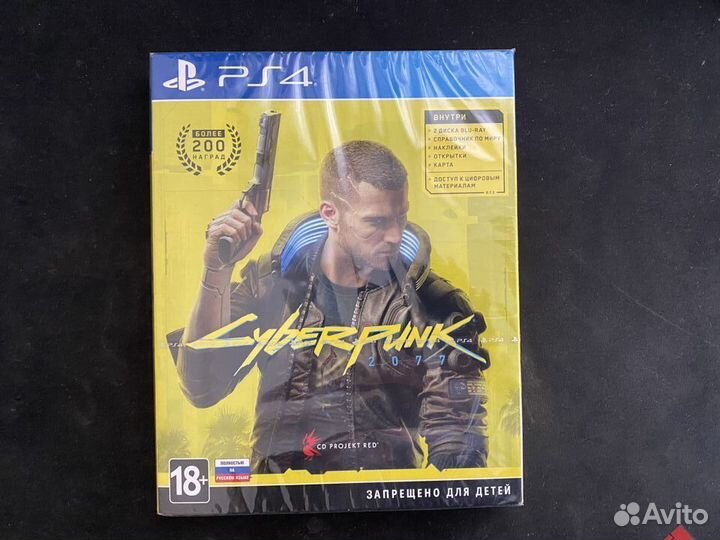 Cyberpunk 2077 для PS 4, PS 5 нов. в заводск упак