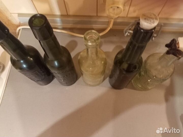 Старинные пивные бутылки