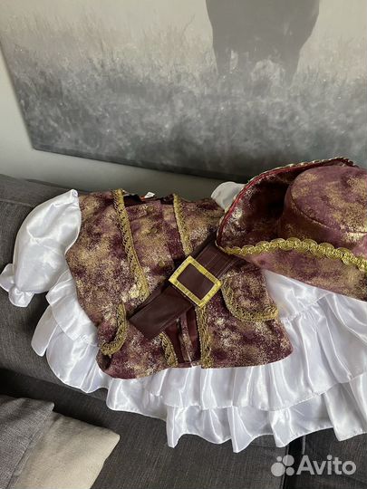 Костюм пиратки для девочки 134
