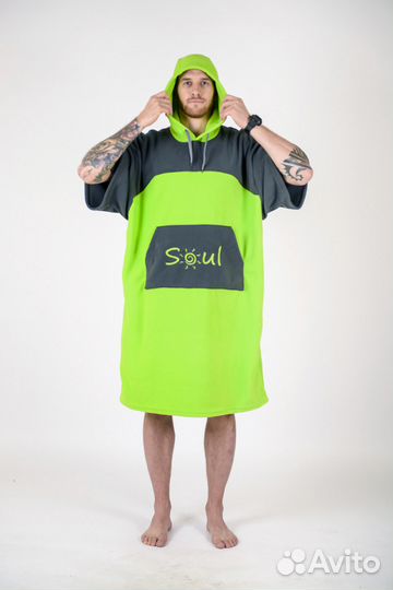 Пончо-полотенце для водных видов спорта