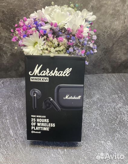 Наушники с микрофоном Marshall Minor XVI