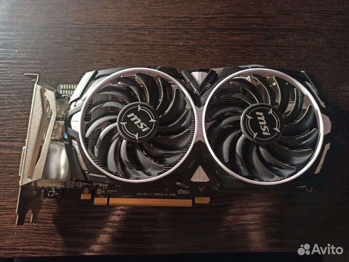 Видеокарта MSI AMD Radeon RX 570 armor 4 GB