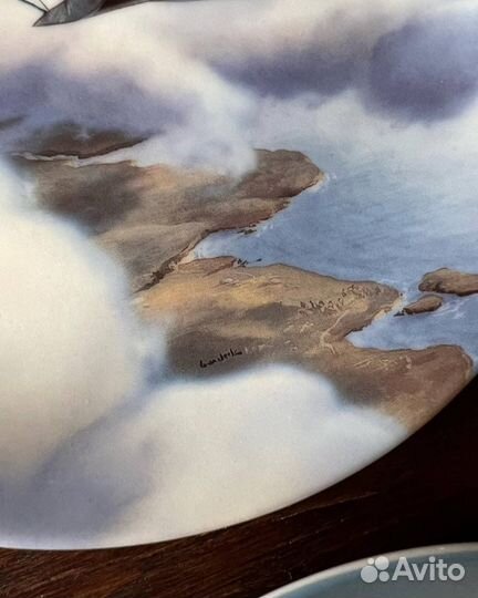 Настенная тарелка. Германия, 1990