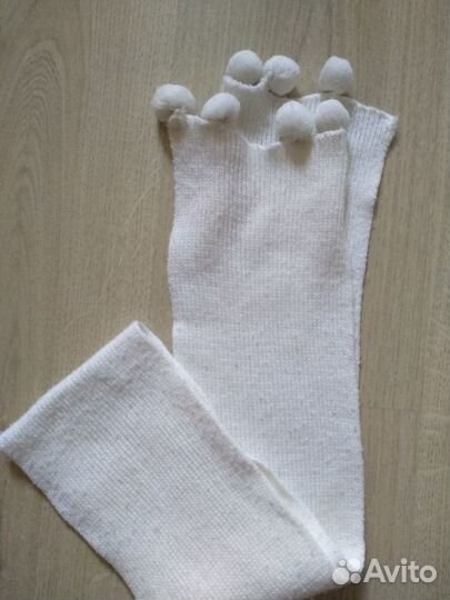 Зимний комплект для девочки шапка, шарф