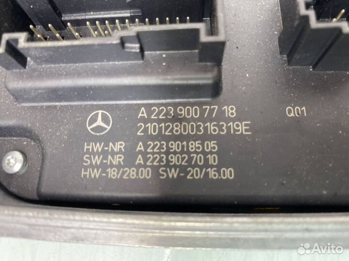 Блок управления фарой Mercedes W223 S 223